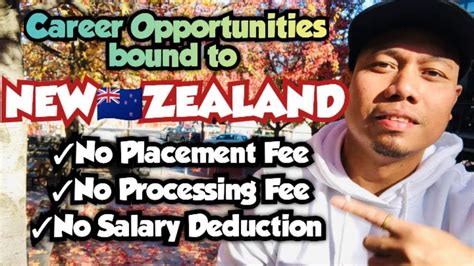 poea jobs in new zealand without experience|468 New Zealand Jobs, No Experience, No Age Limit in Jobs.